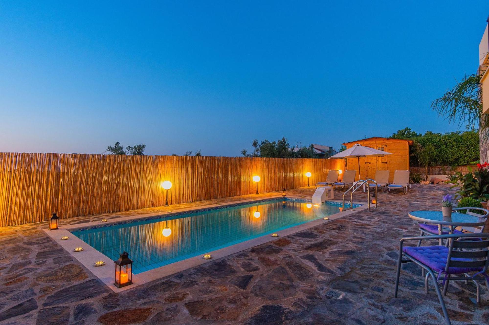 Papida Grande Villa Pigianos Kampos  Dış mekan fotoğraf